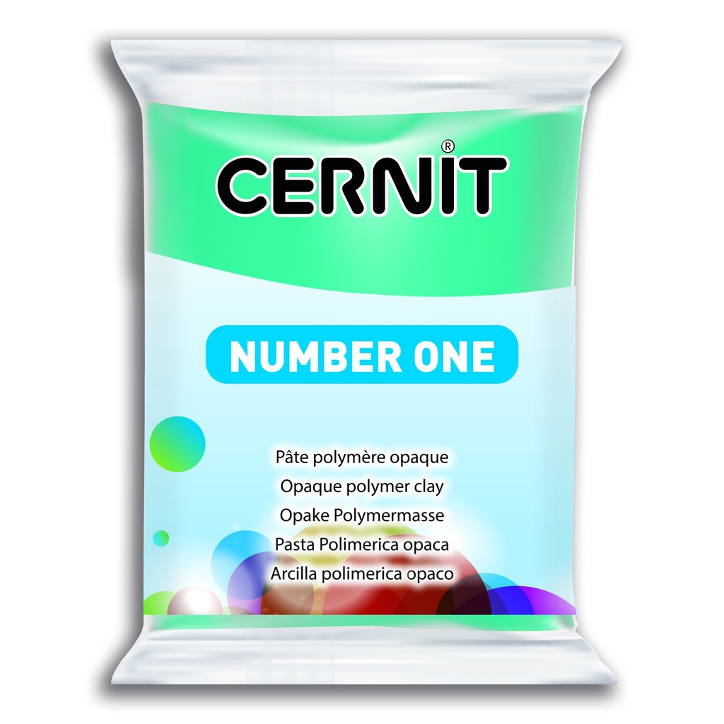 Cernit Number One 676 Verde Turquesa 56 g