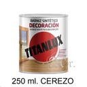 [1504010] Barniz Tinte Titan Cerezo 250 ml