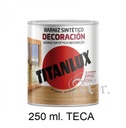 [1504030] Barniz Tinte Titan Teca 250 ml