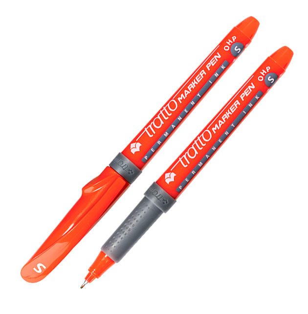 Rotulador Fila Tratto Permanente Gruesa Rojo