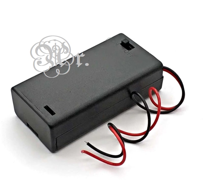 Portapilas Interruptor R6 2 X AA 3 V.