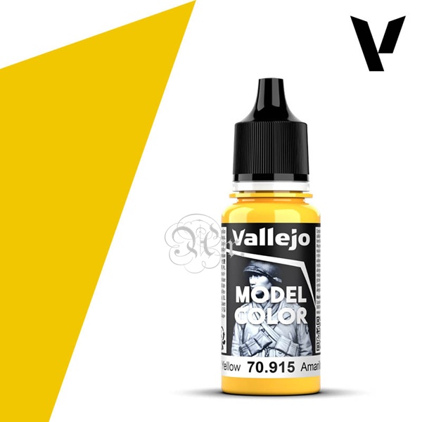Vallejo Model Color 70.915 Amarillo Intenso 18 ml