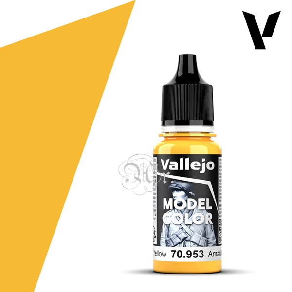 Vallejo Model Color 70.953 Amarillo Mate 18 ml