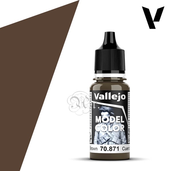 Vallejo Model Color 70.871 Marron Cuero 18 ml