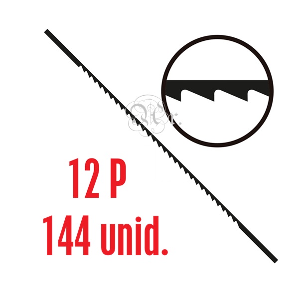 Pelos Marq. 13 Cm. Nº 12P 144 Unid.