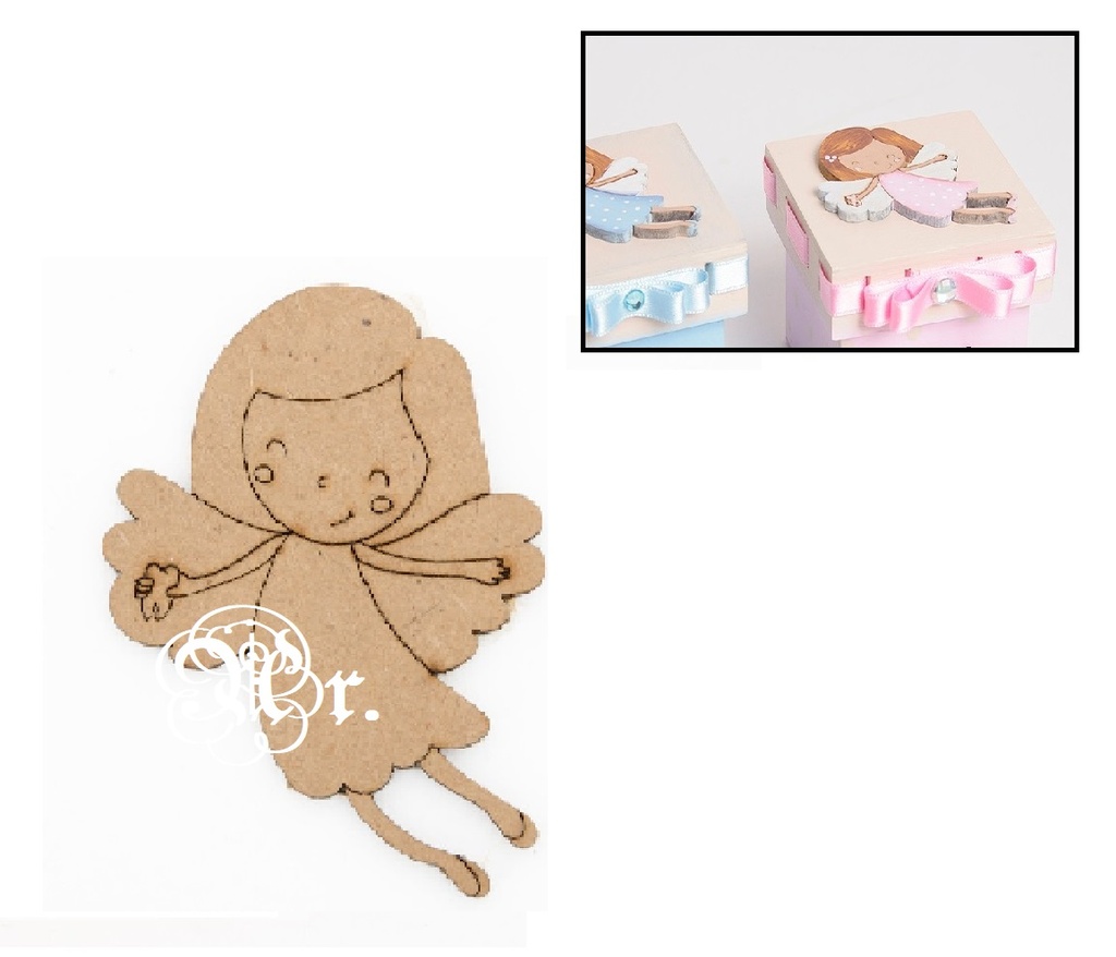 Silueta Hada Dientes 6.5 Cm. 