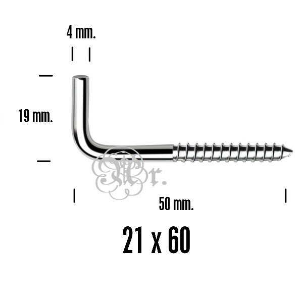 Alcayata  21*60 100 Unid.