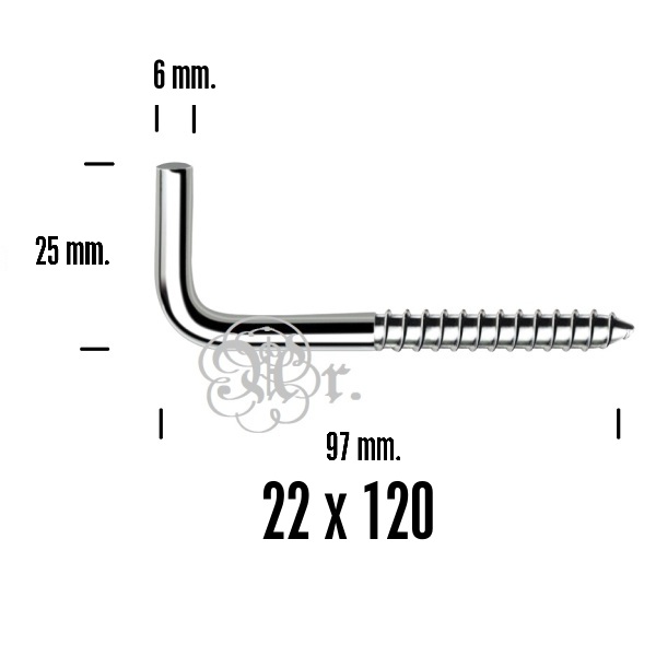 Alcayata 22*120 3 U.