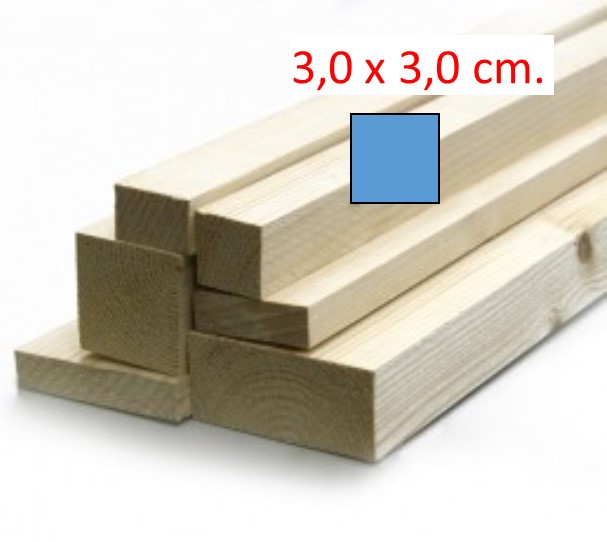 Liston 30*30*650 Mm.