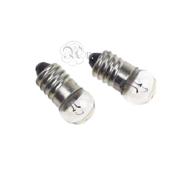 Set 2 Bombillas E- 10 3.8 V.