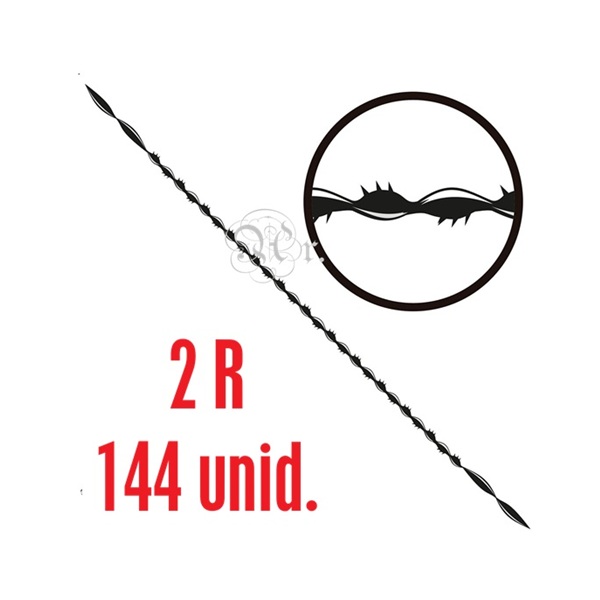 Pelos Marqueteria 13 Cm. 2R 144 U.