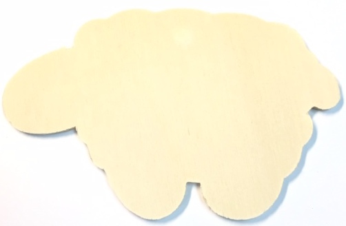 Silueta Llavero Oveja