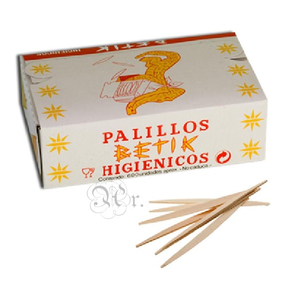 Palillos Planos 600 Unid.