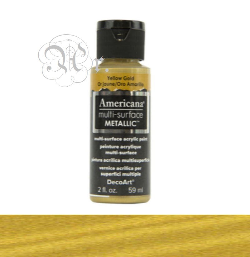 Multi-Surface Satin DA551 Metallic Yellow Gold 59 ml