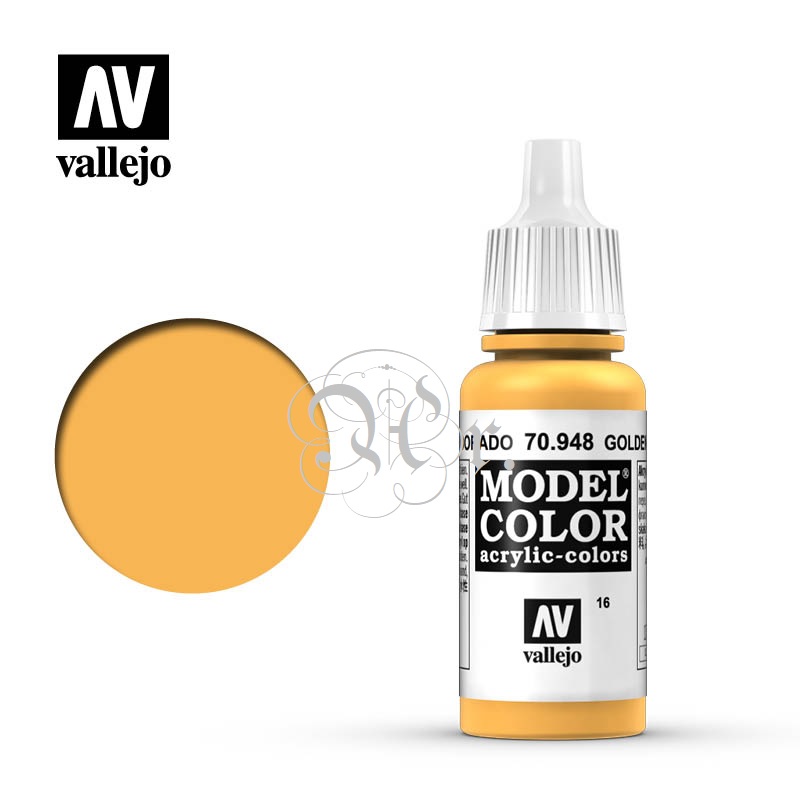 Vallejo Model Color 70.948 Amarillo Dorado 17 ml