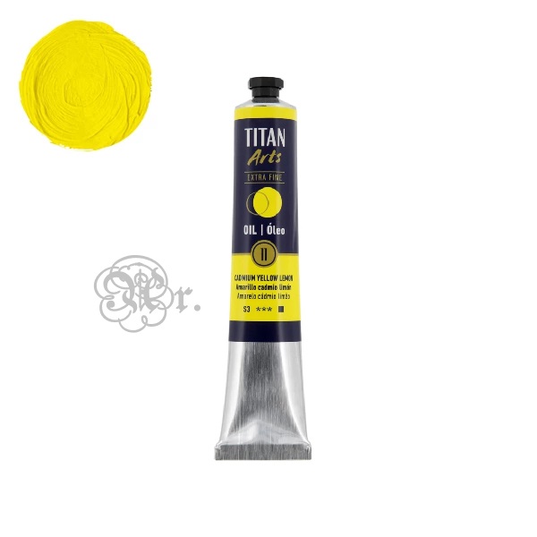 11 Oleo Titan 60 ml. Amarillo Cadmio Limon
