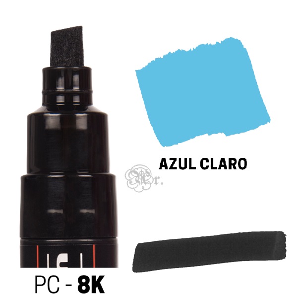 Rotulador Posca PC-8K Azul claro