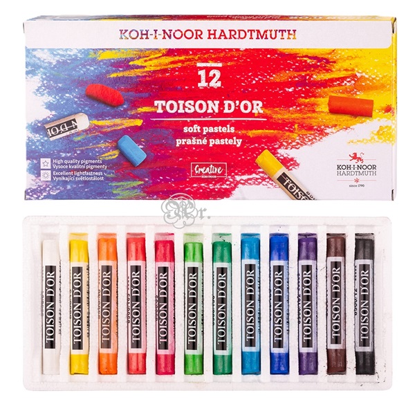 Pastel Koh-i-noor Set 12 Colores