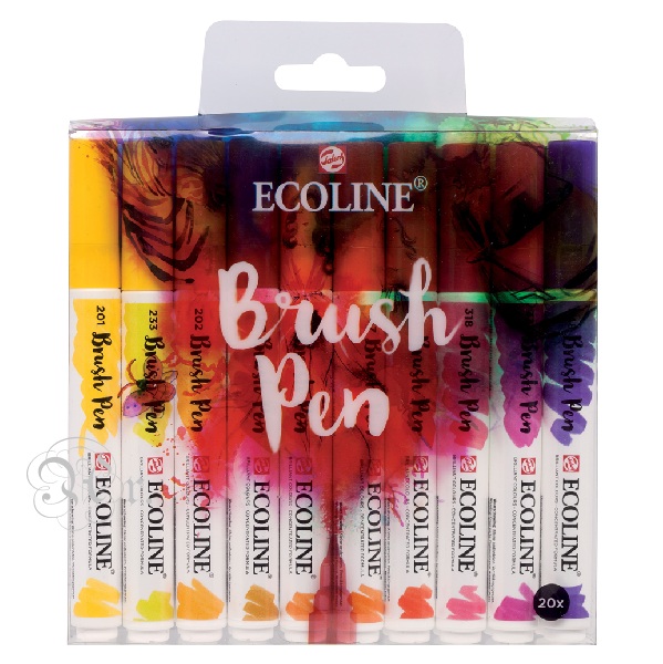 Set 20 Rotuladores Ecoline Basicos