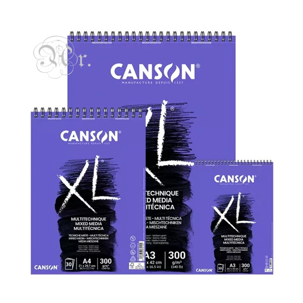 Block Tecnicas Mixtas Canson XL A5 15h.