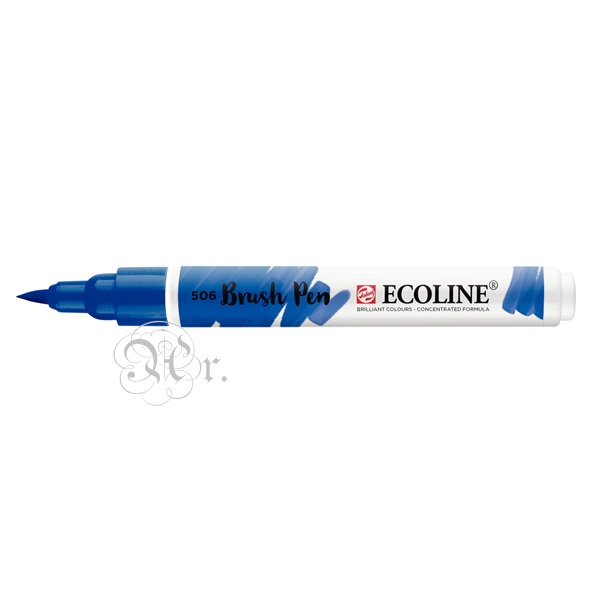 Ecoline Brushpen 506 Azul Ultramar Oscuro