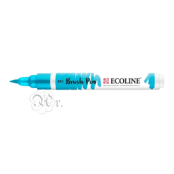 Ecoline Brushpen 551 Azul Celeste Claro