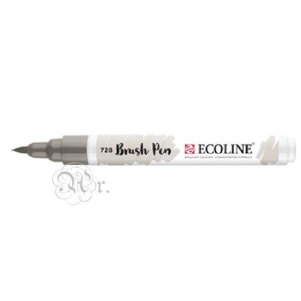 Ecoline Brush Pen 728 Gris Calido Claro