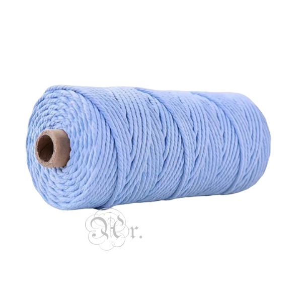 Bobina Macrame 2 Mm. Celeste
