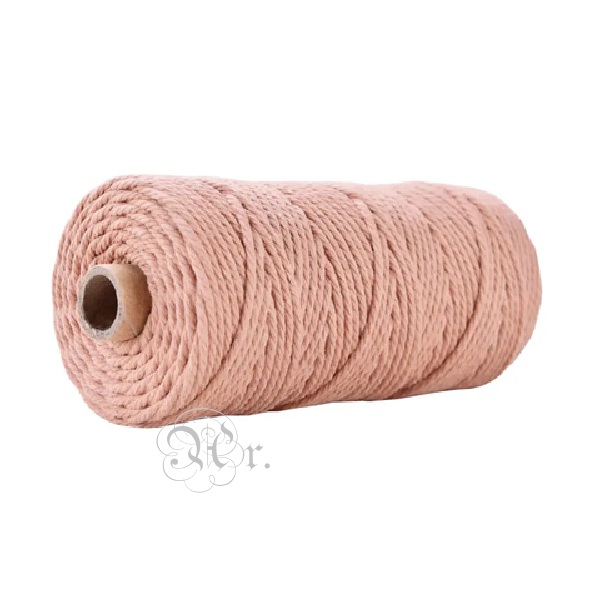 Bobina Macrame 2 Mm. Rosa Palo