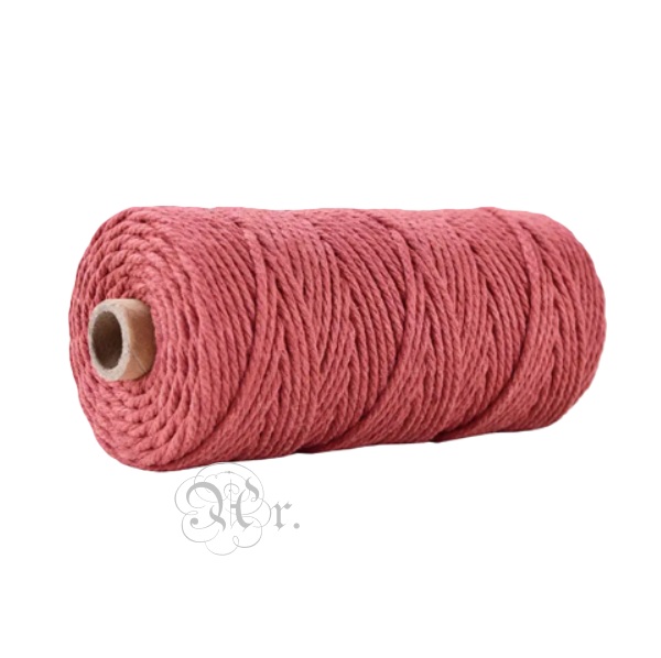 Bobina Macrame 5 Mm. Salmon