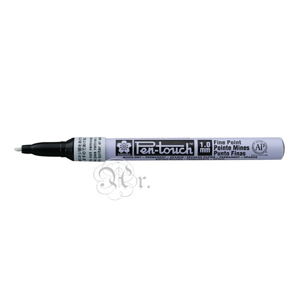 Rotulador Pen-Touch Fino Blanco