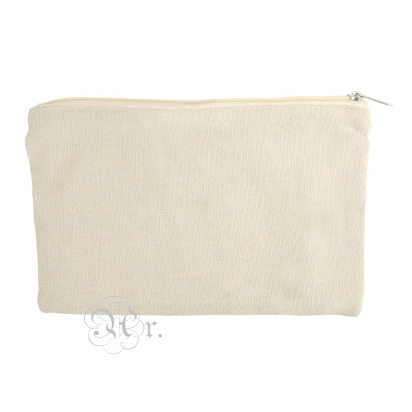 Bolsa Algodon Cremallera 22*13 Cm.