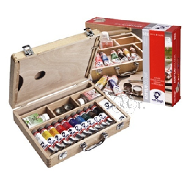 Maletin Acrilico Van Gogh 10 Tubos 40 Ml.