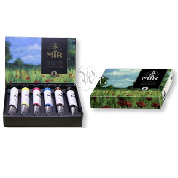 Set 6 Oleos 20 Ml. Mir Extra Finos