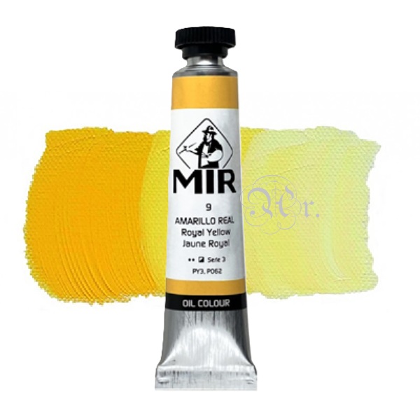 Oleo Mir 20 Ml. 9 AMARILLO REAL*                                                                              