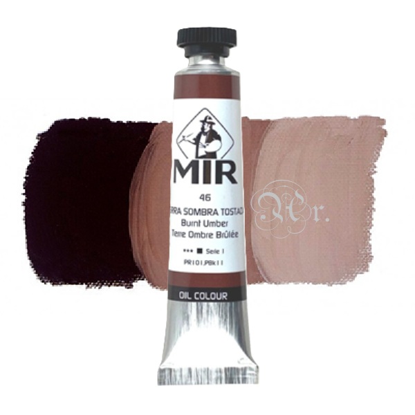 Oleo Mir 20 Ml. 46 TIERRA SOMBRA TOSTADA*                                                                      