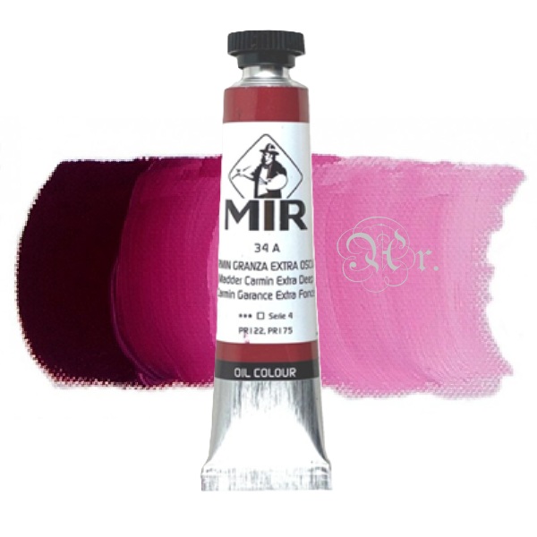 Oleo MIR 34A Carmin Granza Extra Oscuro 20 ml