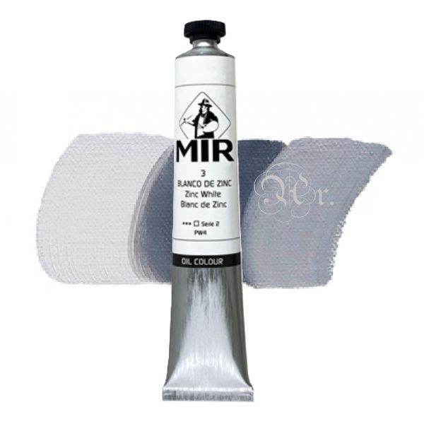Oleo MIR 3 Blanco De Zinc 60 ml