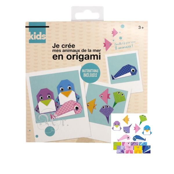 Mini Origami 16 H. 15*15 Cm. Lindos Animales