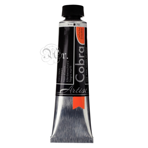 Oleo Cobra Artist Negro Marfil 40 ml
