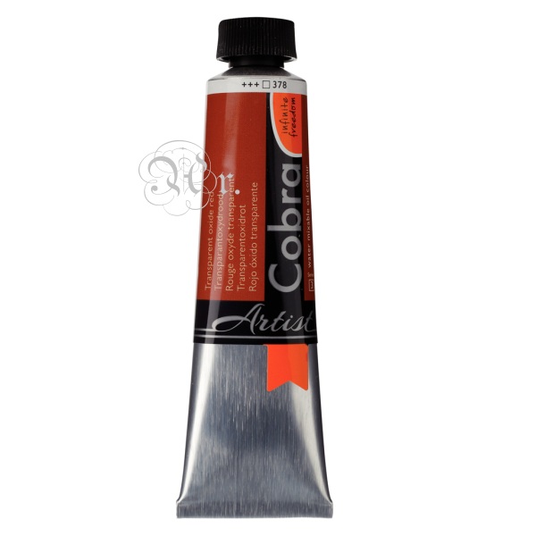Oleo Cobra Artist 40 ml. Rojo Oxido Transparente