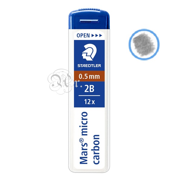 Minas Staedtler 0.5 Mm. 2B 12 U.