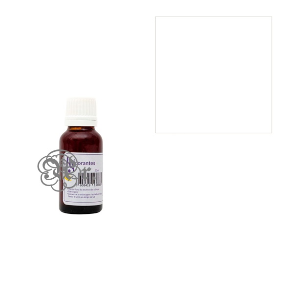 Colorante Jabon 20 Ml. Blanco