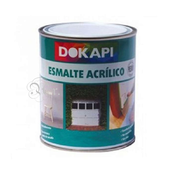 Esmalte Al Agua 750 Ml. Dokapi Blanco