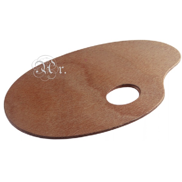 Paleta Madera Oval 29*37 Cm.