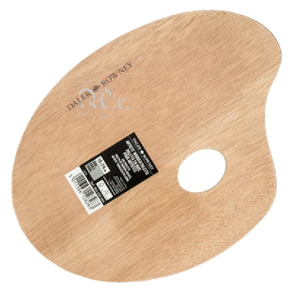 Paleta Madera Oval 18*24 Cm.