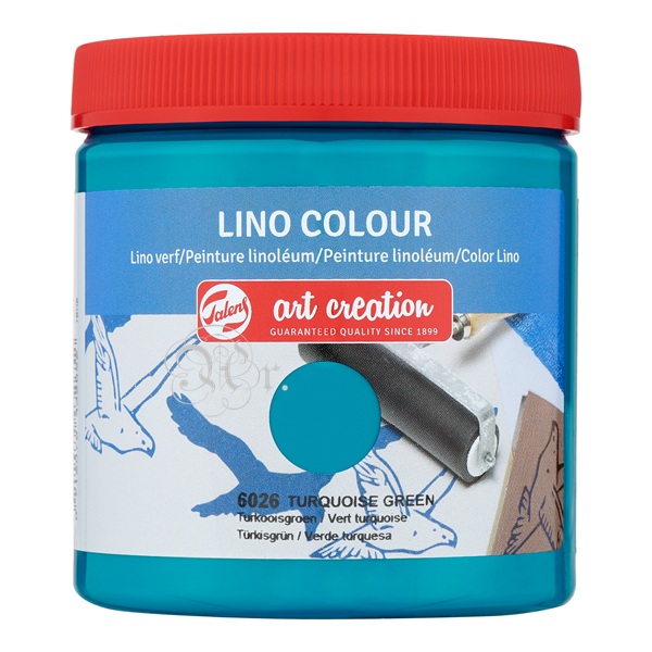 Tinta Linoleo Talens 250 Ml. Turquesa