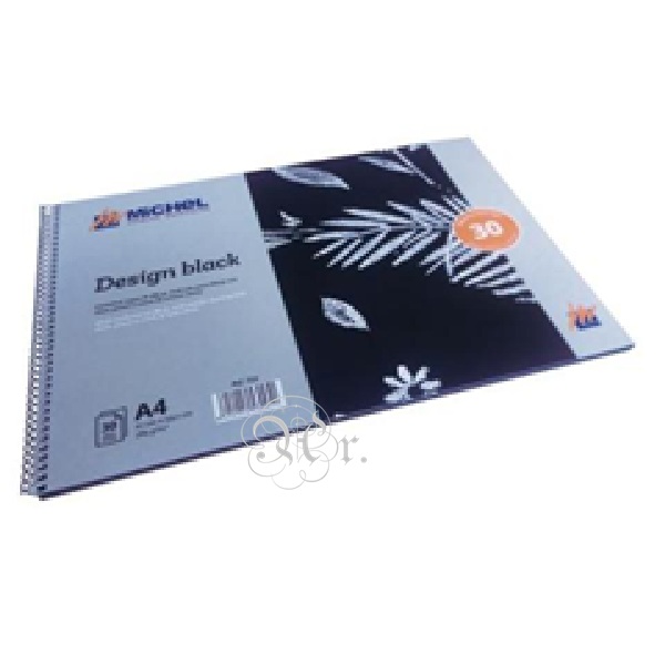 Block Design Black Michel A4 30h.