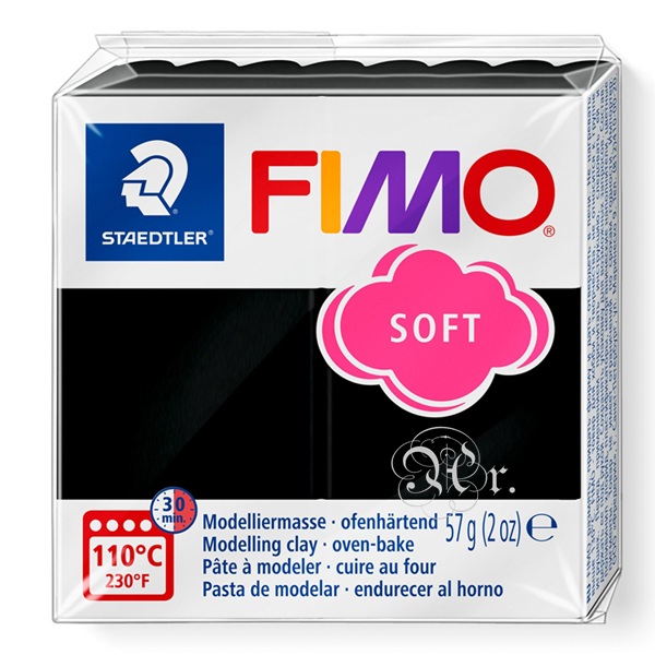 FIMO Soft 57 G. 09 Negro