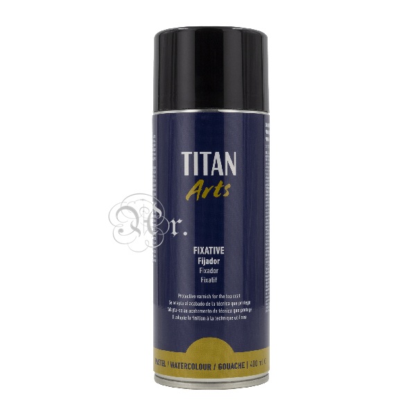 Fijador Spray Titan Arts 400 Ml.